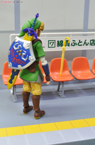 Illustration for article titled Creepy Woody, Angry Link and Friends Make Plastic Benches Fun